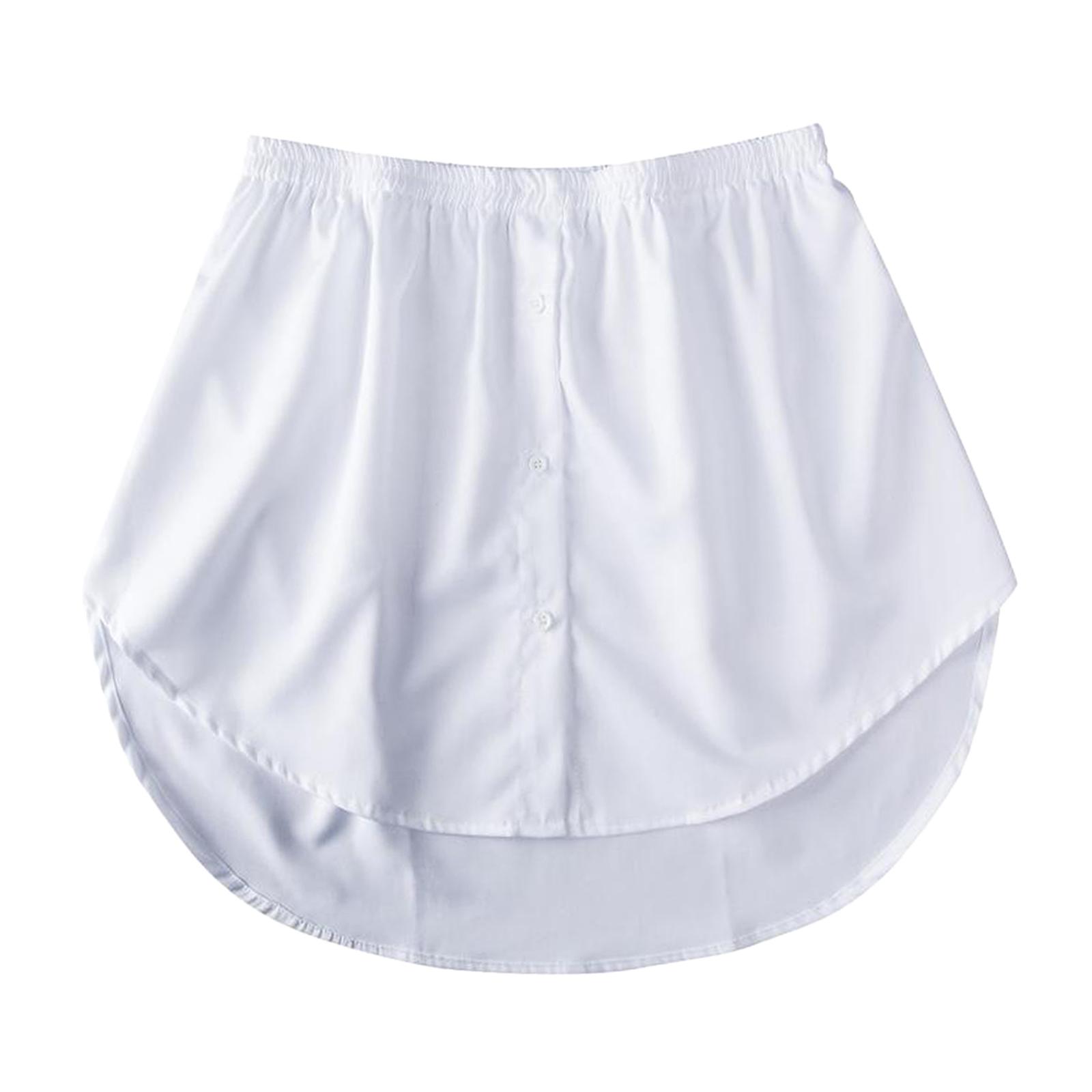 Detachable Waist Skirt Faux Bl - Blouses review and price
