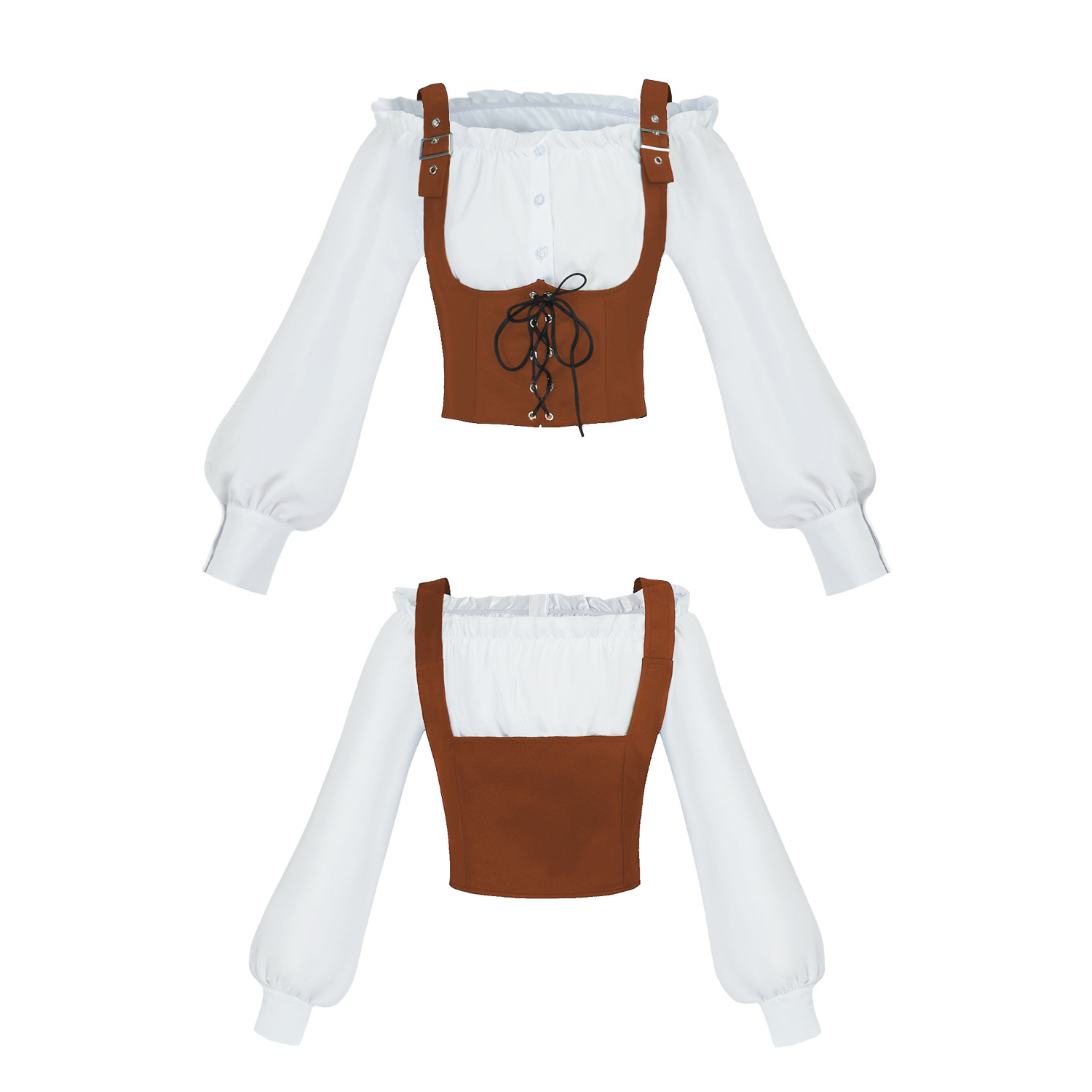 Renaissance 2 Piece Costume Se - Blouses review and price