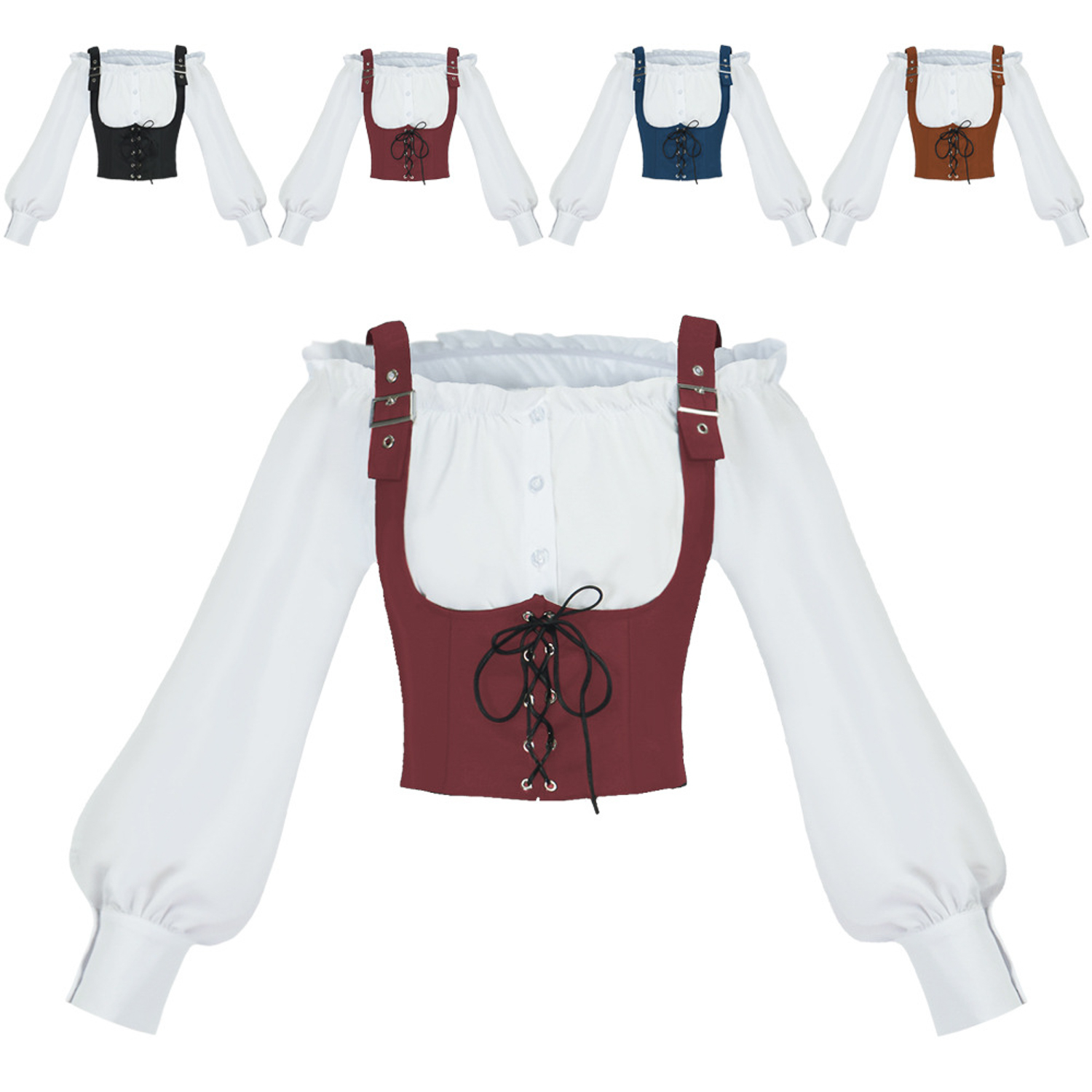 Renaissance 2 Piece Costume Se - Blouses review and price