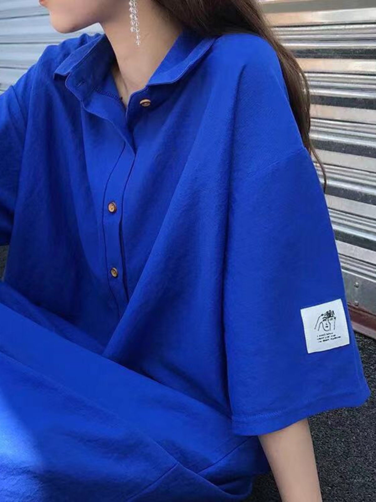 plus Size Shirt Dress Slimming - Korean Style A Line Shirt Dress review and price