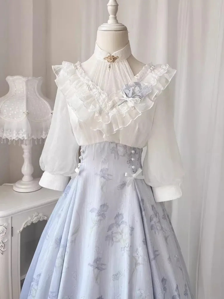 Elelgant Women Summer French V - French Vintage Floral Midi Dress review and price