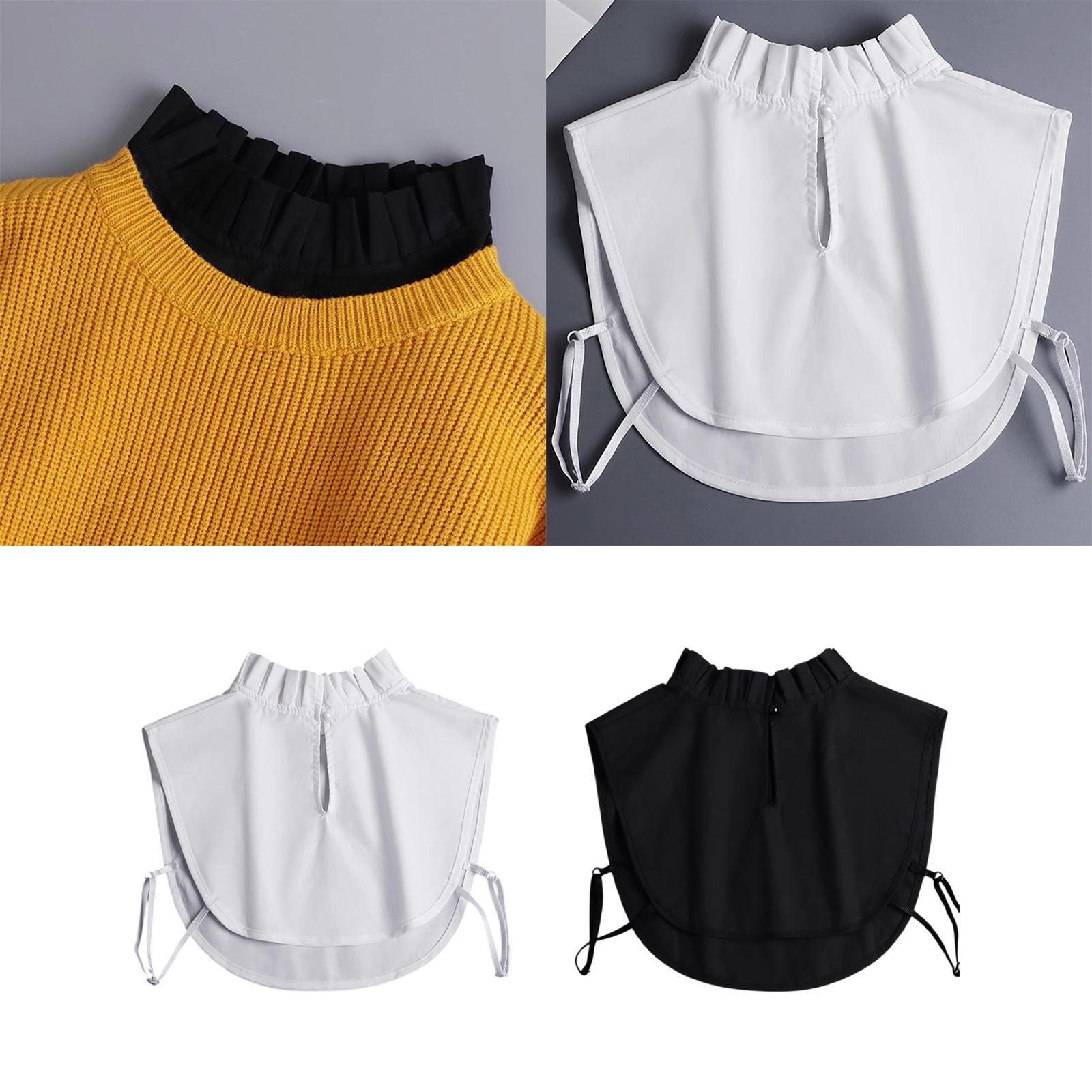 Versatile Decorative Fake Coll - Blouses review and price
